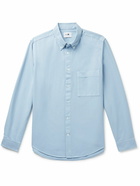 NN07 - Arne Button-Down Collar Cotton Shirt - Blue