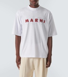 Marni Logo cotton jersey T-shirt