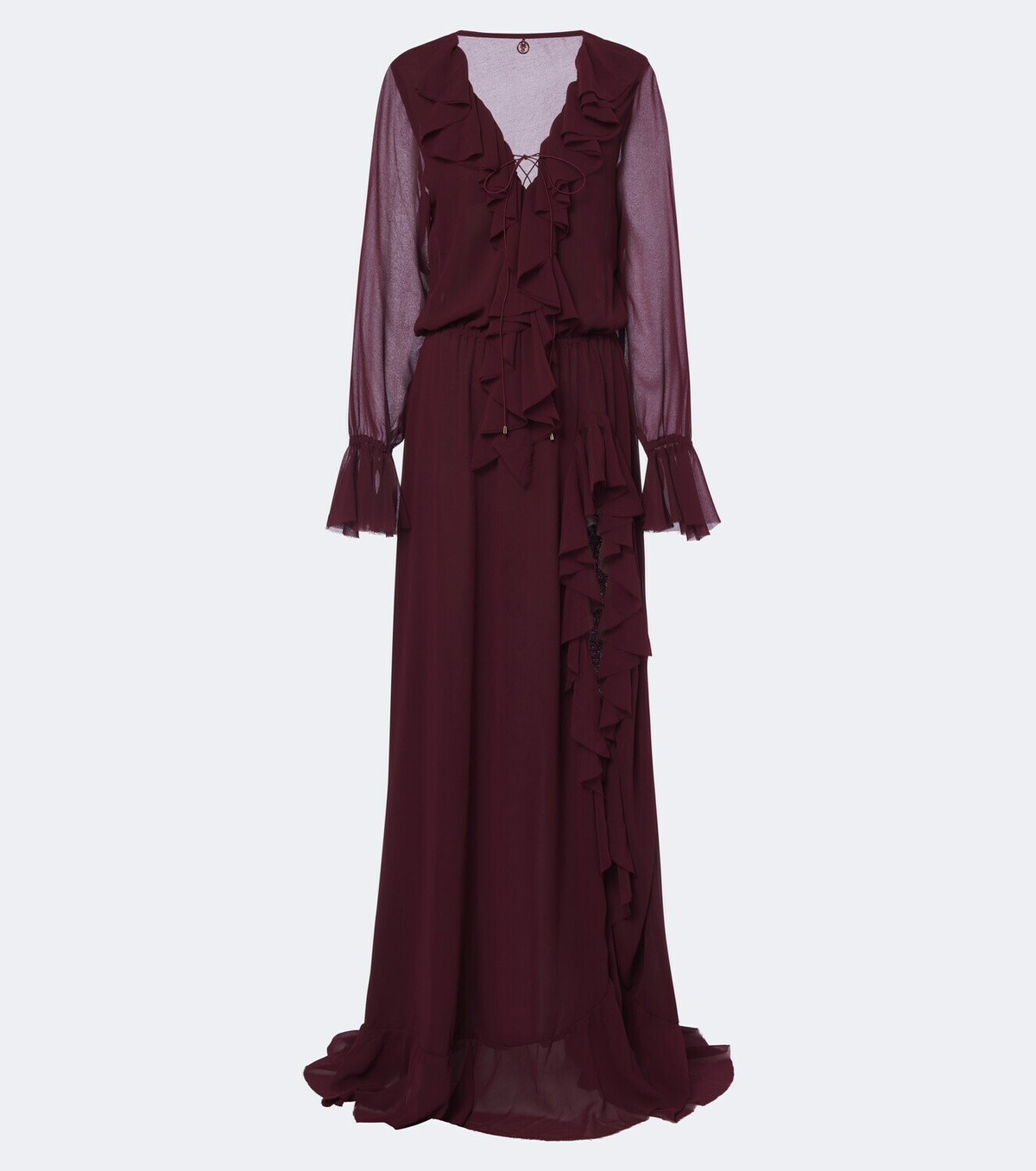 Bananhot Bellen ruffled maxi dress