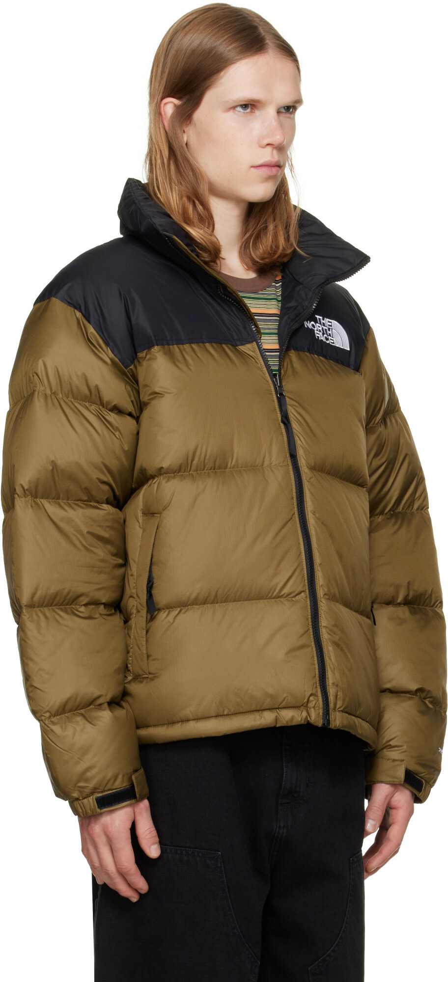The North Face Khaki 1996 Retro Nuptse Down Jacket