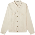 Fear of God ESSENTIALS Men's Denim Jacket in Silver Cloud