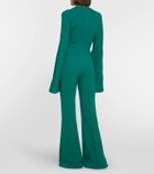 Elie Saab Embellished crêpe jumpsuit