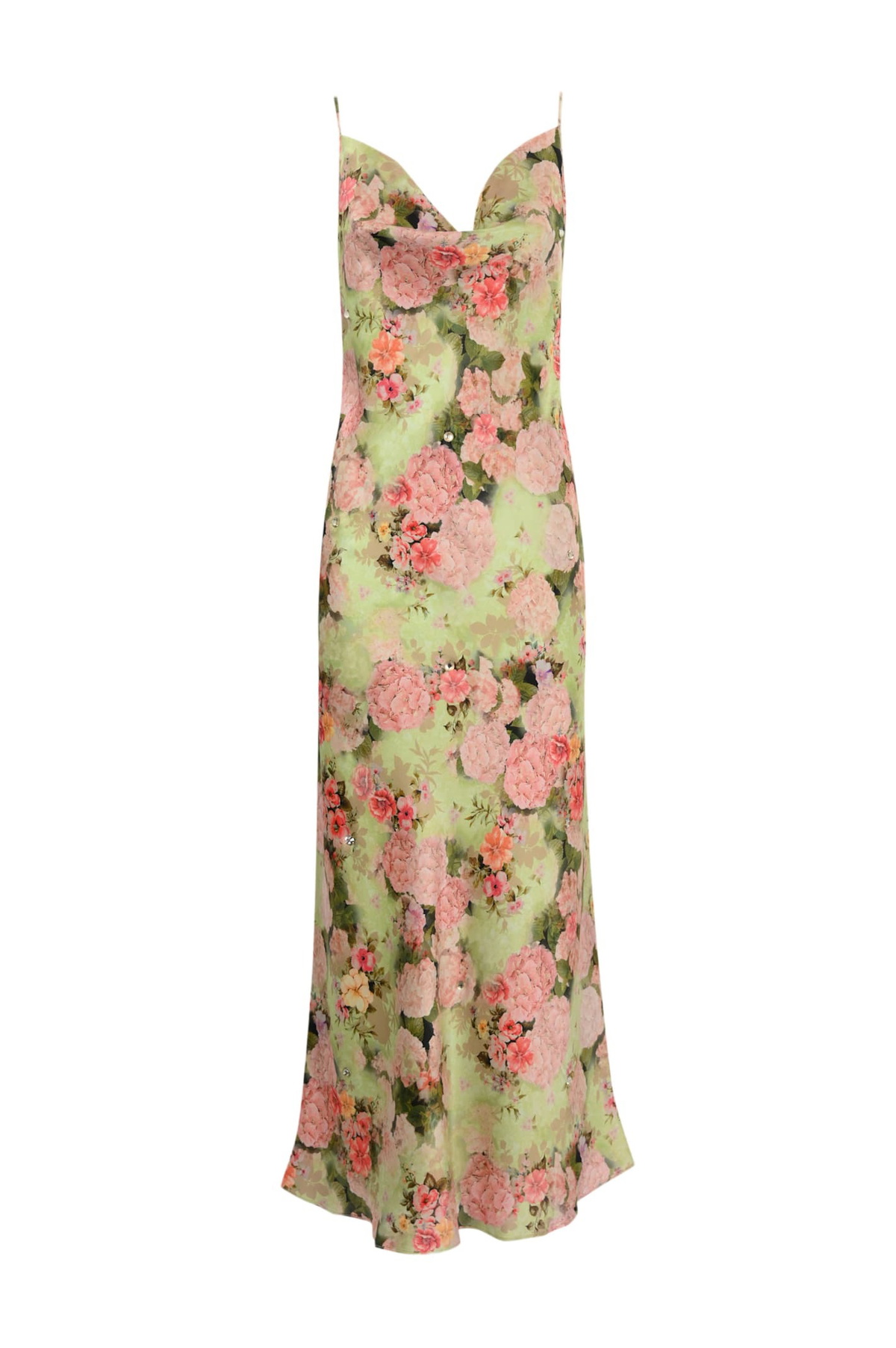 Max Mara Studio Louis Silk Dress With Floral Print Max Mara Max Mara Studio Louis Silk Dress With Floral Print Max Mara