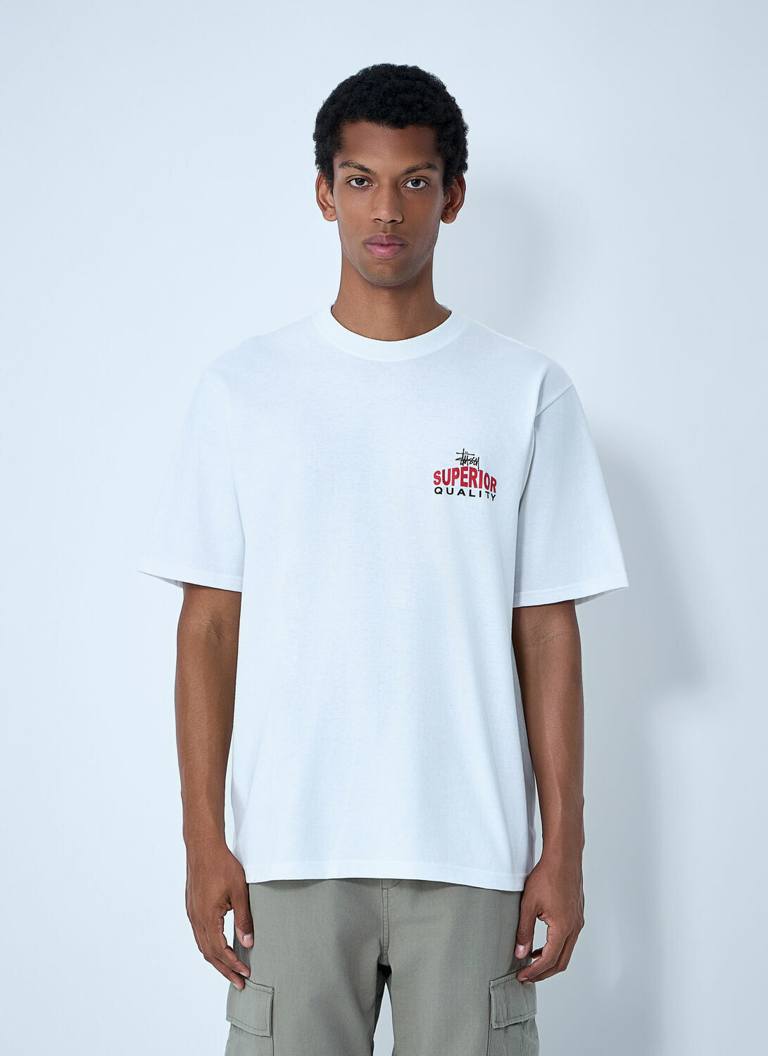 Stüssy Logo Motif T-Shirt
