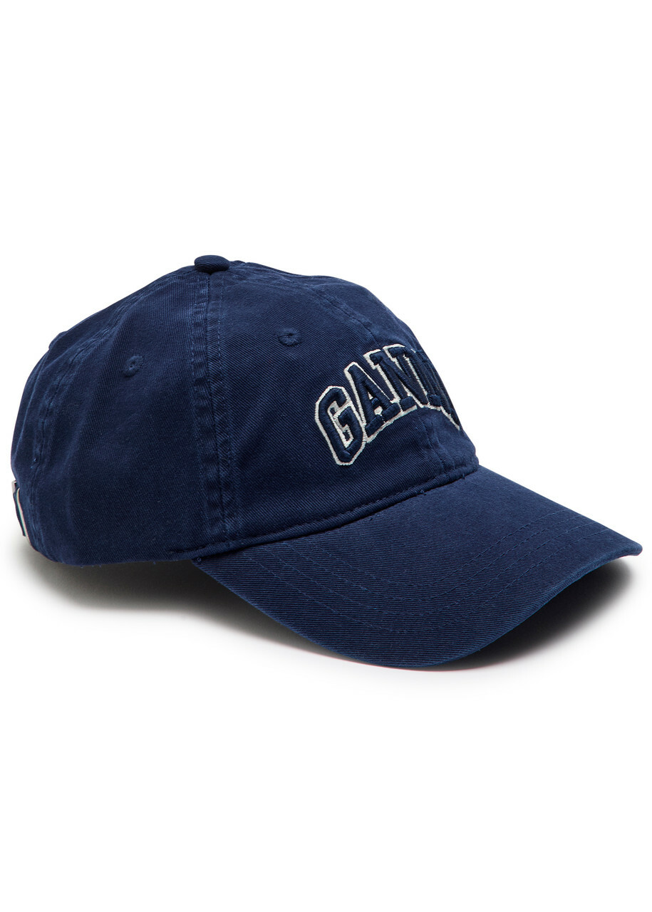 ☆Ganni☆ Logo Corduroy Ball Cap Dark Navy A6472642 36496118_o?fmt=jpg&qlt=default