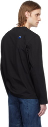 ADER error Black Sig; TRS Tag 01 LS T-shirt