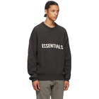 Essentials Grey Logo Sweatshirt