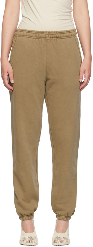 Photo: Entire Studios Beige Heavy Sweatpants