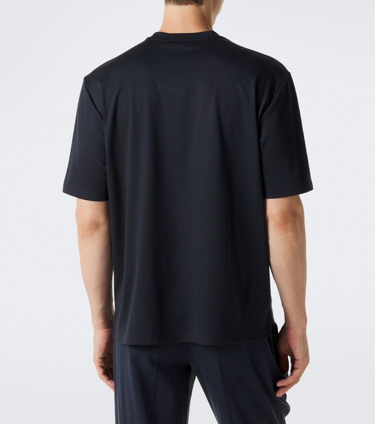 Agnona Cotton and silk jersey T-shirt