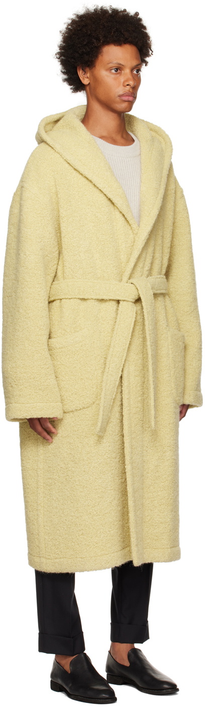 GAUCHERE Yellow Hooded Coat