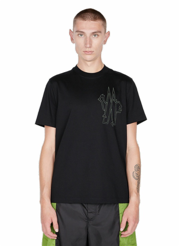 Photo: Moncler - Born To Protect T-Shirt in Black