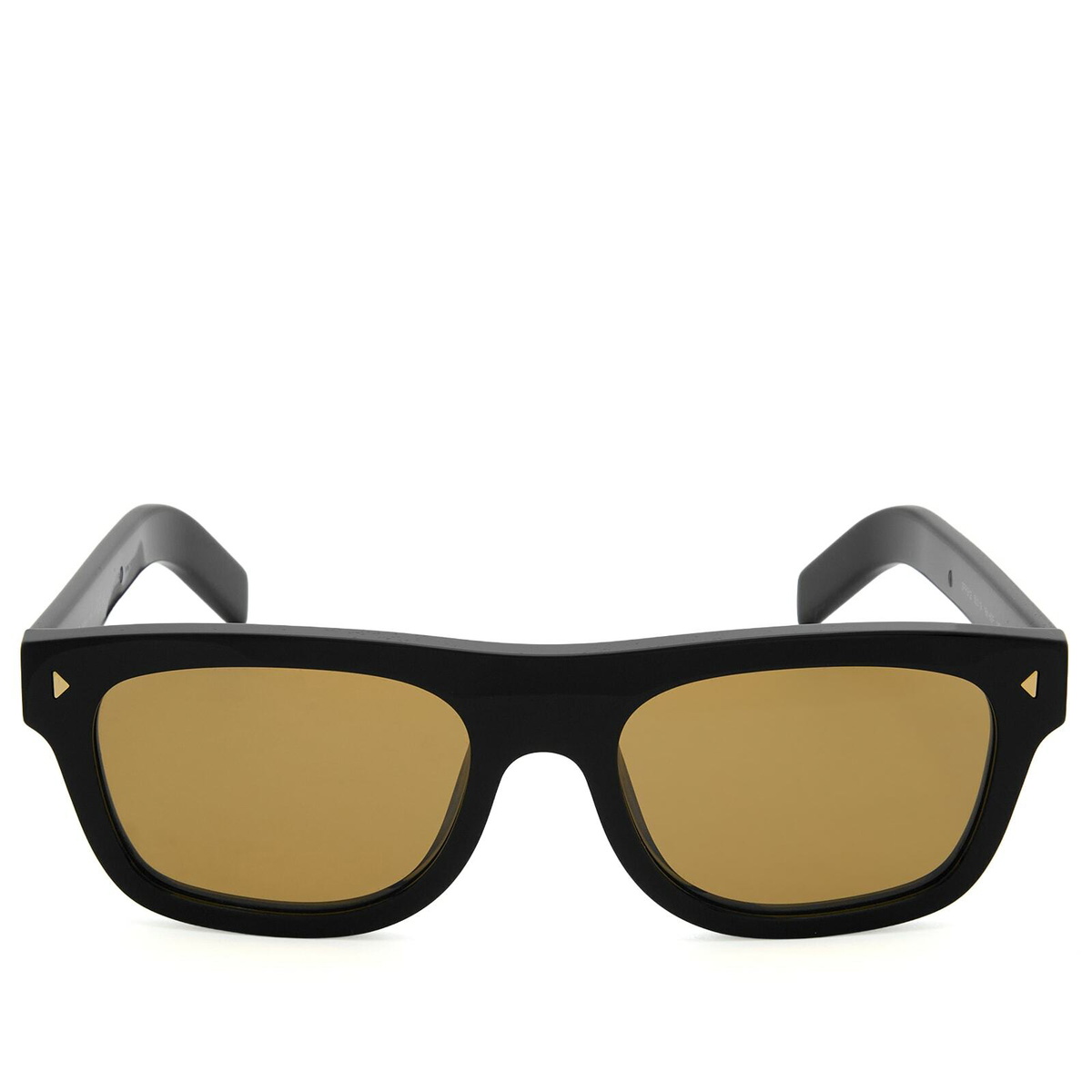 Prada Brown Sunglasses with Black Accents Prada - PR 02WS Sunglasses | Specs Collective main image 4