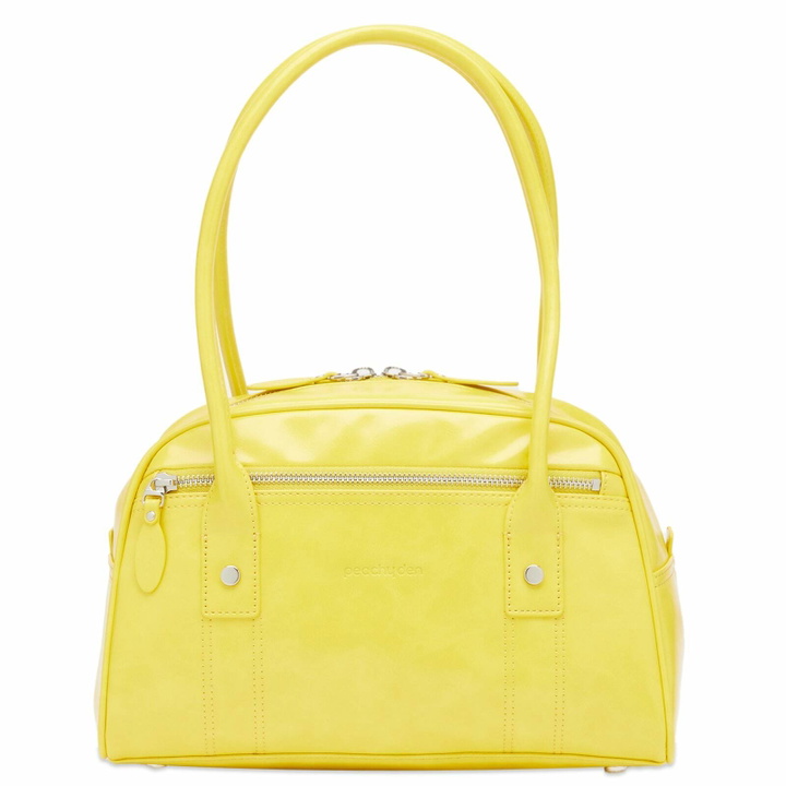 Photo: Peachy Den Women's Bowler Bag Mini in Banana 