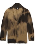 Alanui - Oversized Shawl-Collar Wool and Cashmere-Blend Cardigan - Brown
