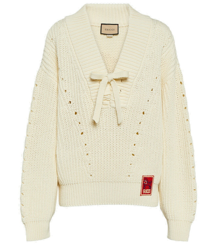 Photo: Gucci Cotton-blend sweater