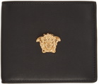 Versace Black & Gold 'La Medusa' Wallet