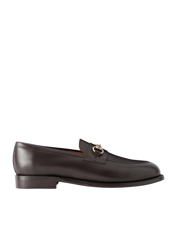 Photo: MORJAS - The Horsebit Leather Loafers - Brown