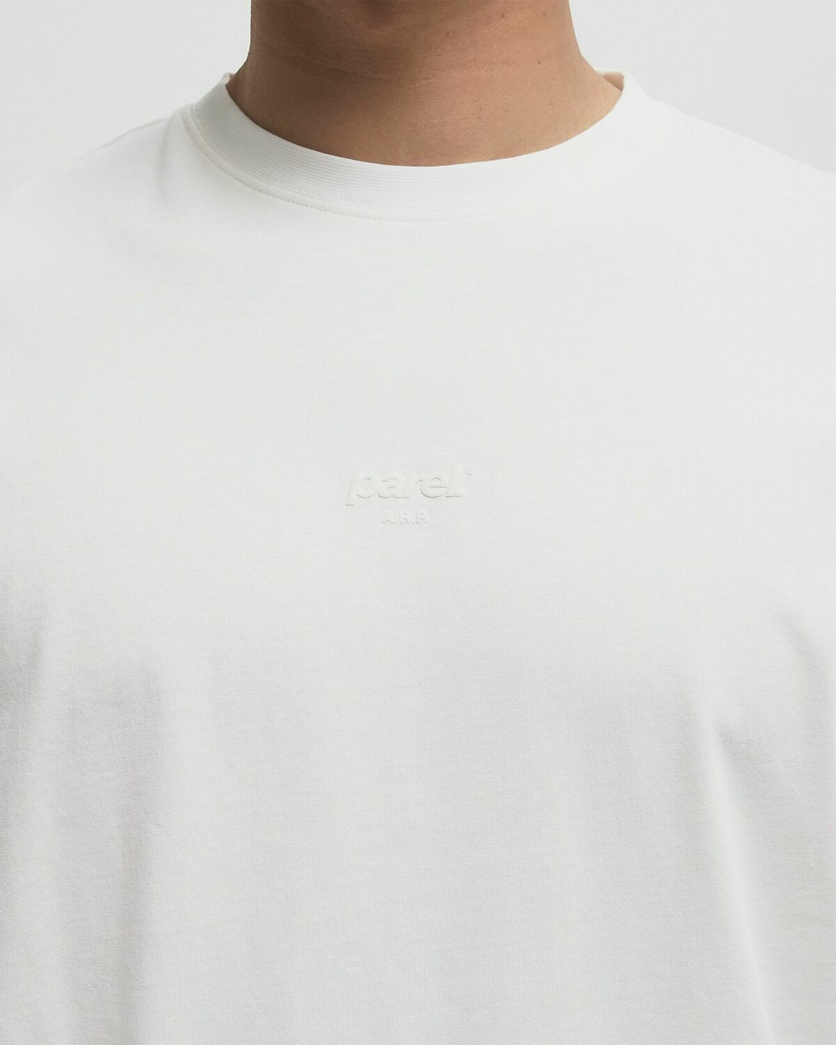 Parel studios Opus Tee White Mens Shortsleefe