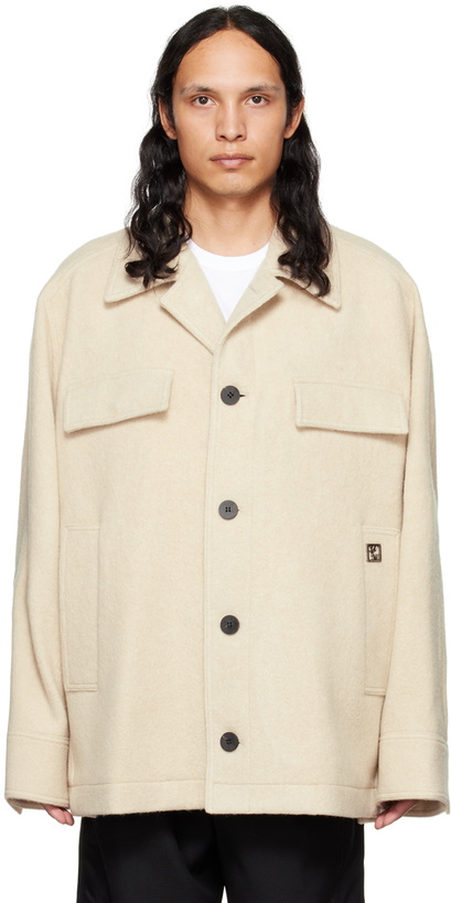 Photo: Wooyoungmi Beige Brushed Jacket