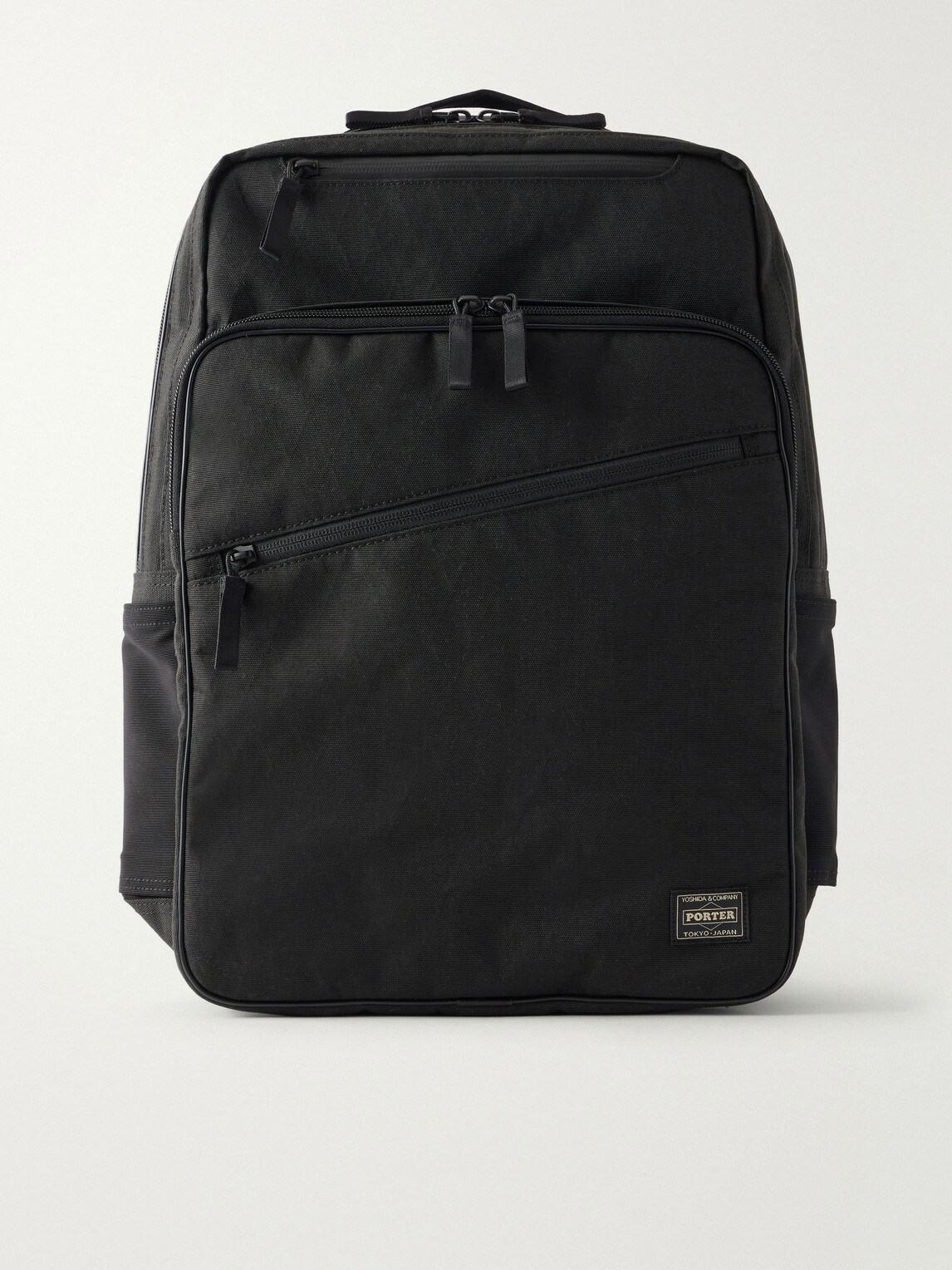 Porter-Yoshida and Co - Daypack X-C1000 Canvas Backpack - Black