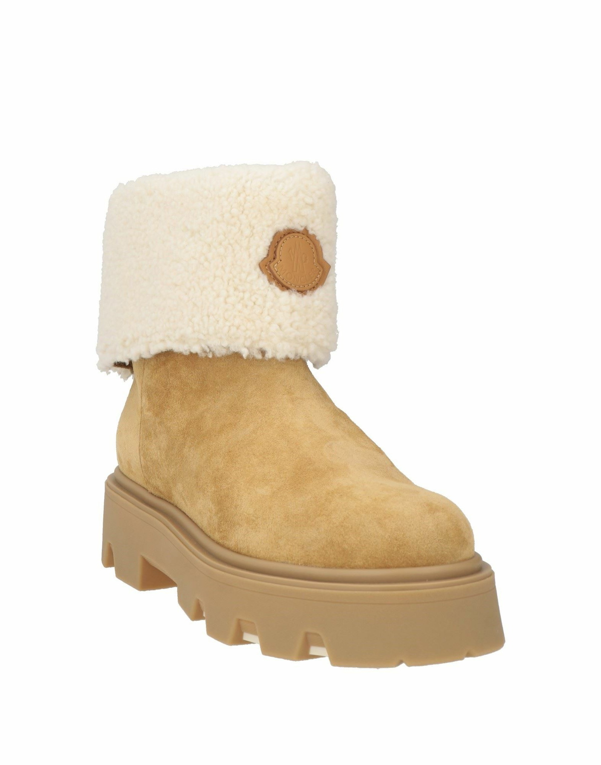Moncler Womens Ankle boots Camel