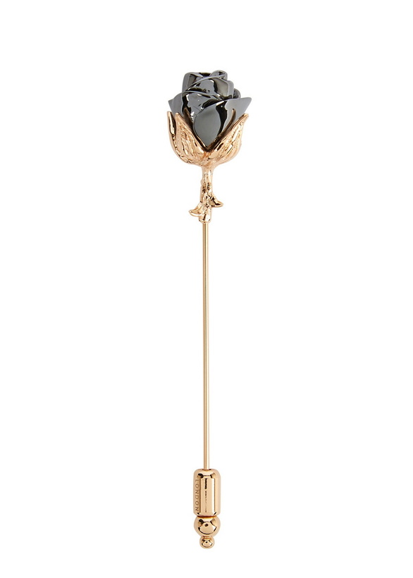 Photo: Tateossian Rose Two-tone pin - One Size