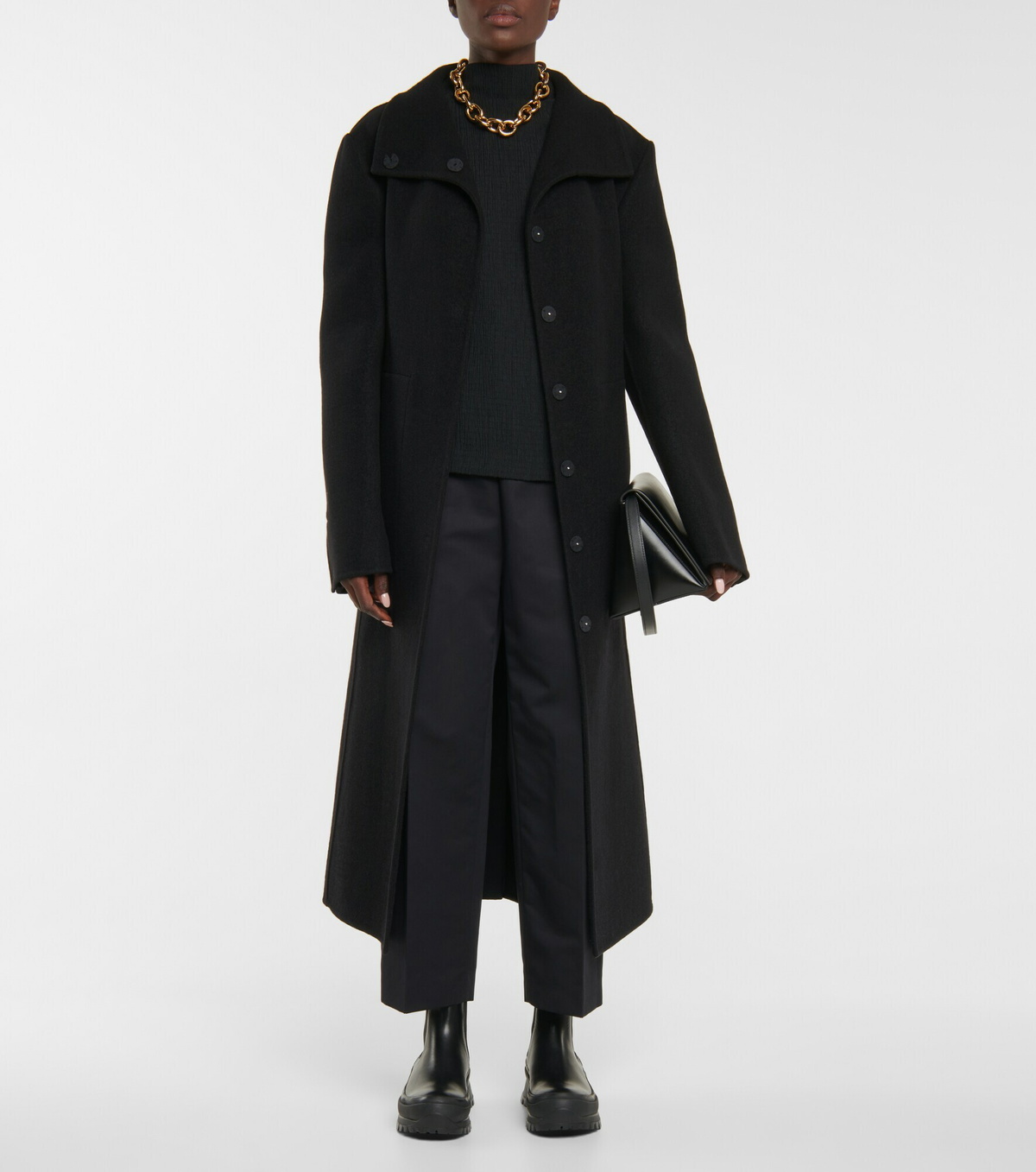 Jil Sander - Leather ankle boots