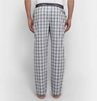 Calvin Klein Underwear - Checked Woven Pyjama Trousers - Men - Blue