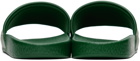 Polo Ralph Lauren Green Polo Bear Slides