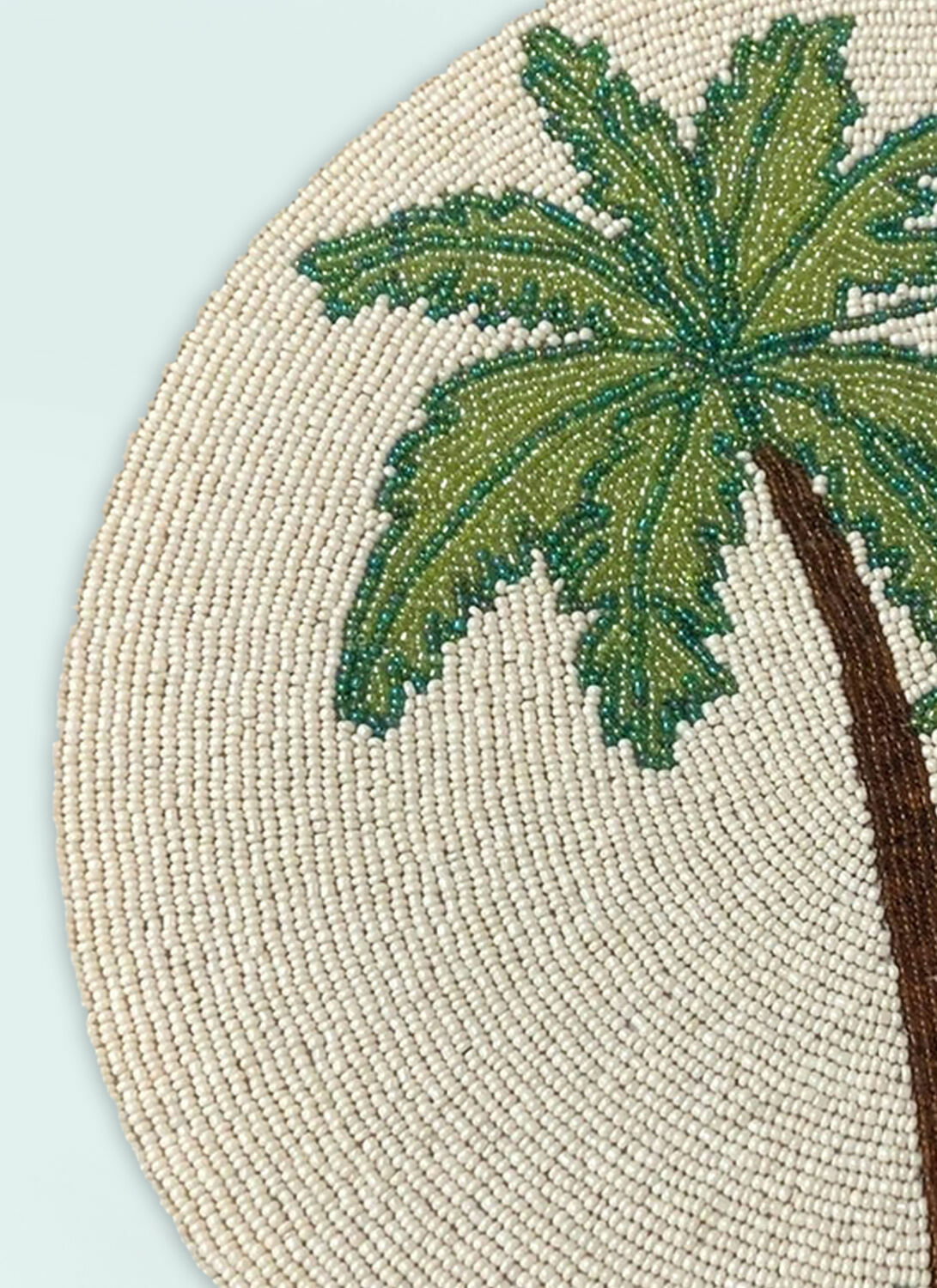 Les Ottomans Set Of Two Palm Tree Placemats