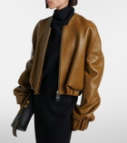 Khaite Cordan leather jacket