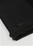 June Knitted Scarf in Black