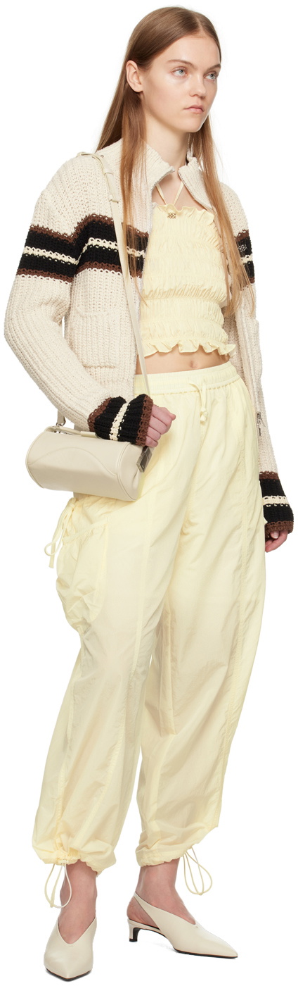 Kijun Yellow Shirring Pocket Lounge Pants