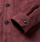 Valstar - Suede Shirt Jacket - Burgundy