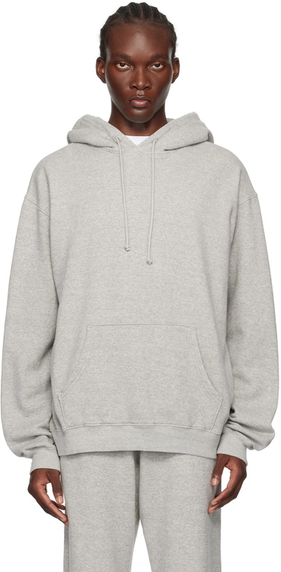 Photo: The Elder Statesman Gray Daily Hoodie