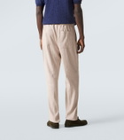 Etro Linen-blend sweatpants