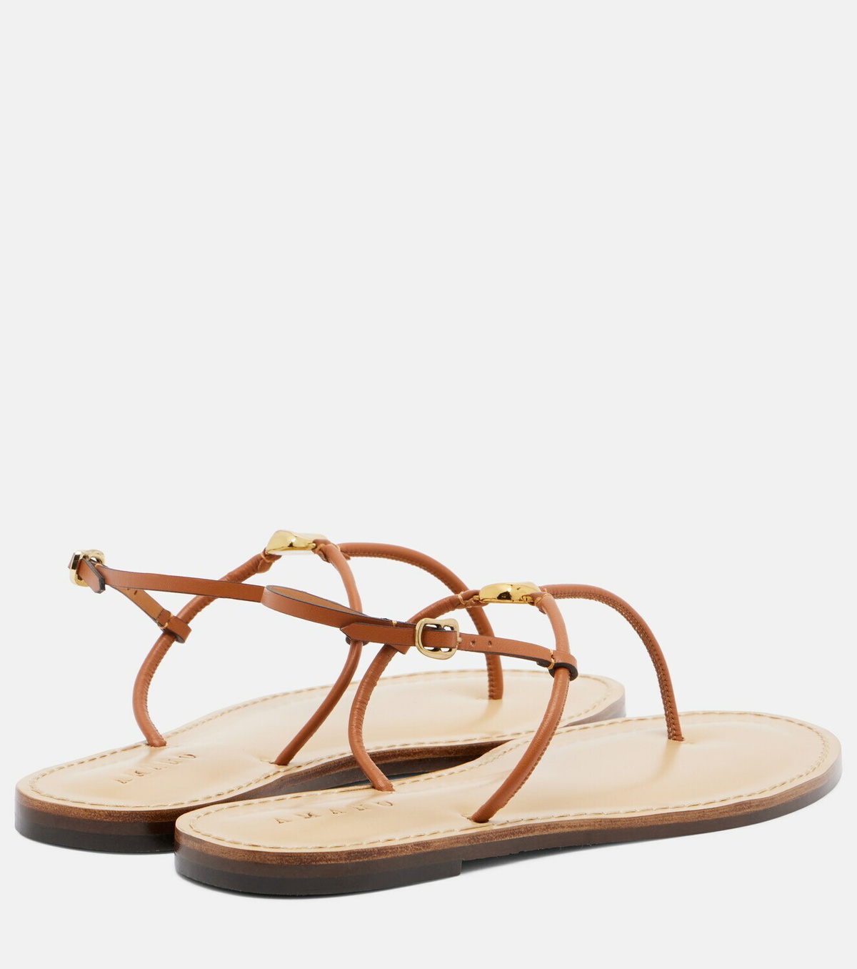 Amanu Naivasha leather thong sandals