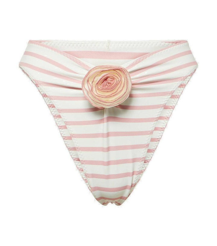Photo: Same Rose floral-appliqué bikini bottoms