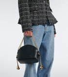Erdem Flora leather top-handle bag