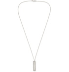 Maison Margiela - Stamped Sterling Silver Necklace - Silver