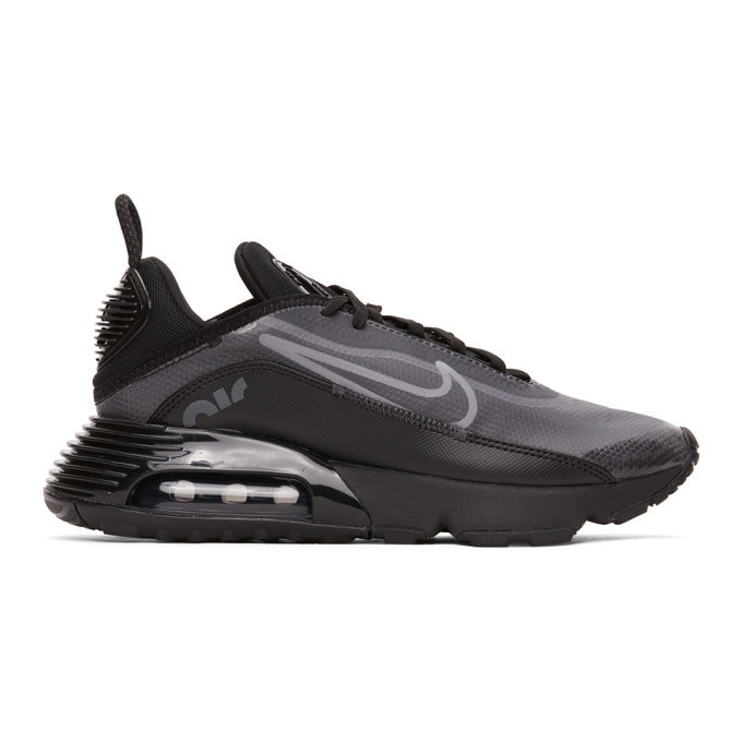 Photo: Nike Black and Grey Air Max 2090 Sneakers