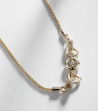Stone and Strand Rossellini 14kt gold bracelet with diamonds