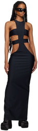Mowalola Black Power Maxi Dress