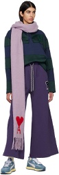 AMI Alexandre Mattiussi Purple Puma Edition Lounge Pants