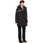 Canada Goose Black Down Resolute Parka