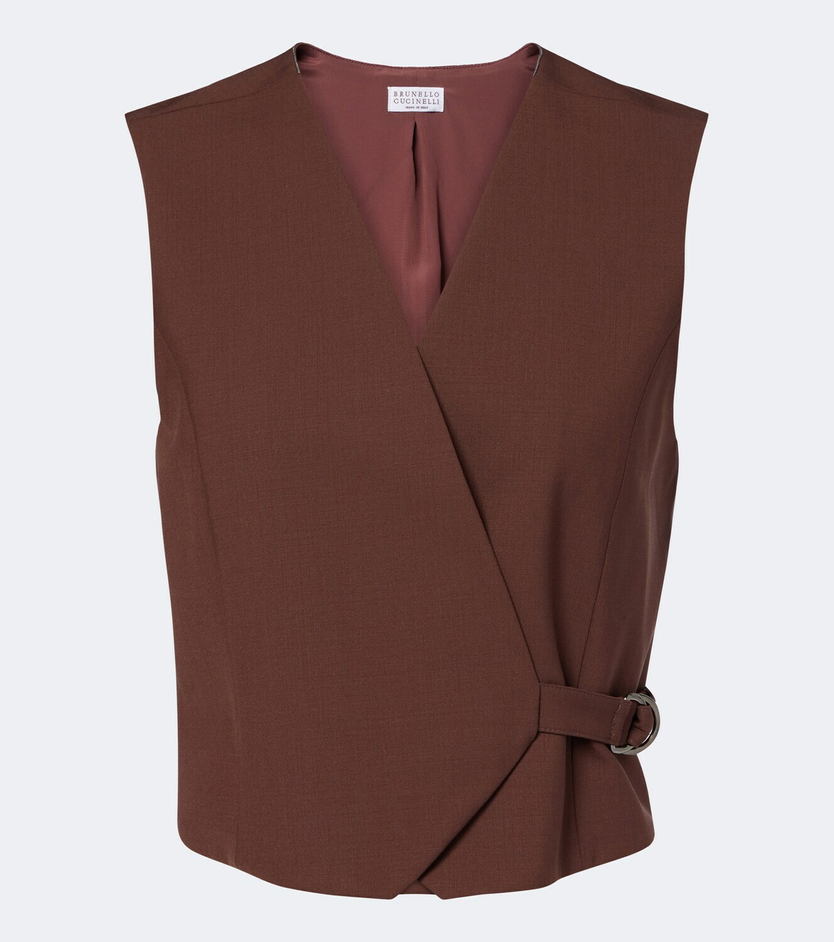Brunello Cucinelli Monili wool-blend vest