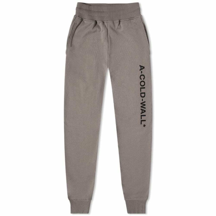 Photo: A-COLD-WALL* Men's Logo Sweat Pant in Slate Grey