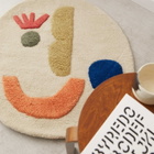 ferm LIVING Panto Tufted Rug in Off-White 