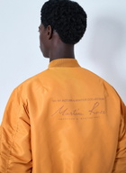 Martine Rose Bomber Jacket with Ribbed Trims