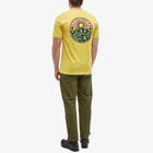 Hikerdelic Men's Original Logo T-Shirt in Washed Yellow
